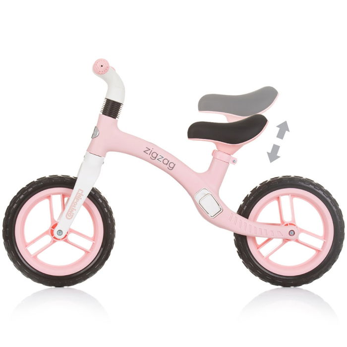 Bicicleta fara pedale Chipolino Zig Zag pink [2]