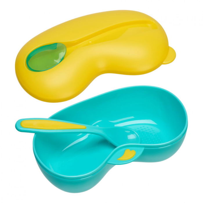 Bol cu capac si lingurita 270 ml, U-Grow [3]