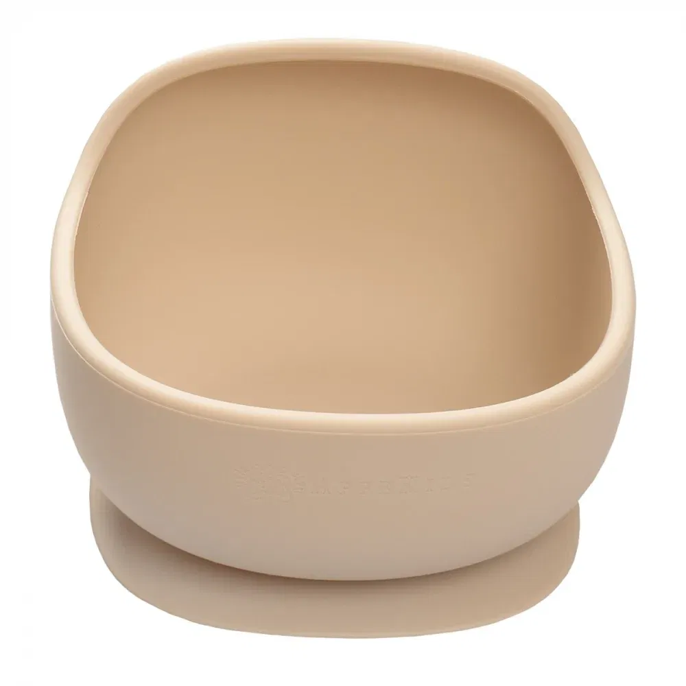 Bol din silicon cu ventuza, AppeKids, Classic - Bej [1]