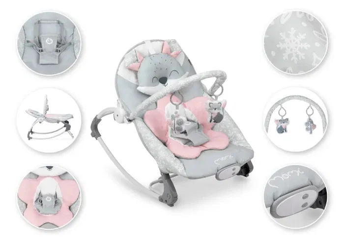 Bouncer MoMi Luis Pink, 0Luni+ [6]