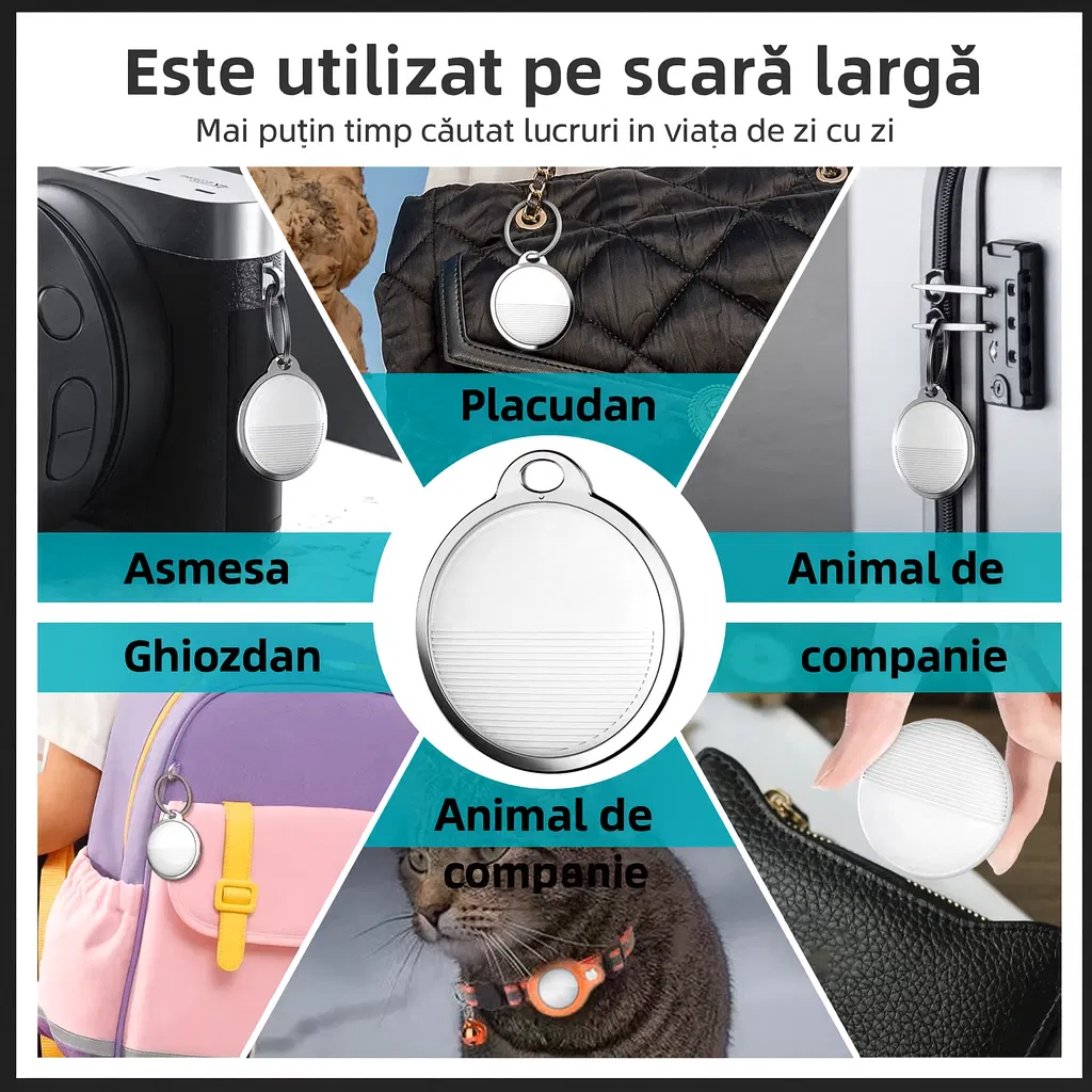 Brățară cu localizare GPS compatibilă AirTag – Liniște pentru părinți [9]