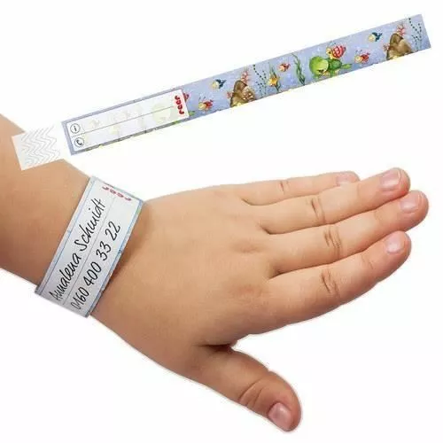 Bratara identificare copii, HelpMe, set 10buc, Reer [2]