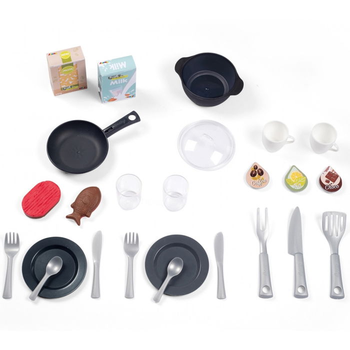 Bucatarie Smoby Cherry Kitchen cu 25 accesorii [3]