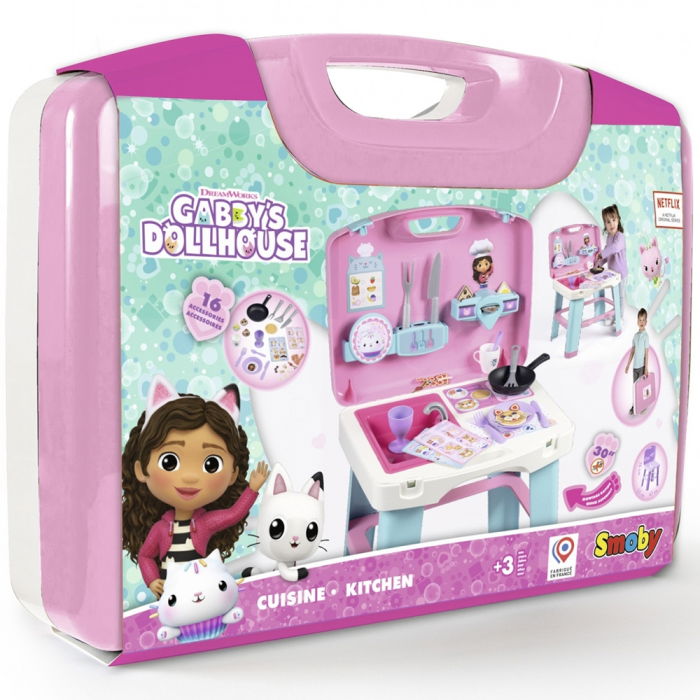 Bucatarie Smoby Gabby Kitchen cu 16 accesorii [10]