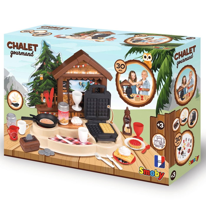 Bucatarie Smoby Gourmand Chalet cu accesorii [6]