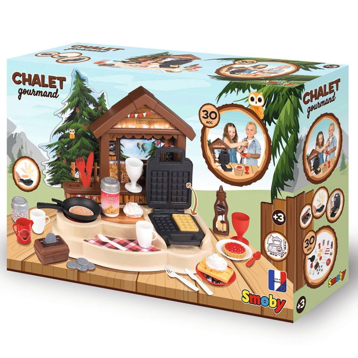 Bucatarie Smoby Gourmand Chalet cu accesorii [7]