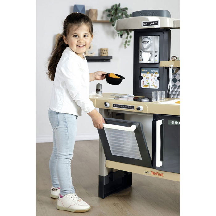 Bucatarie Smoby Tefal Evolutive albastru cu accesorii [2]