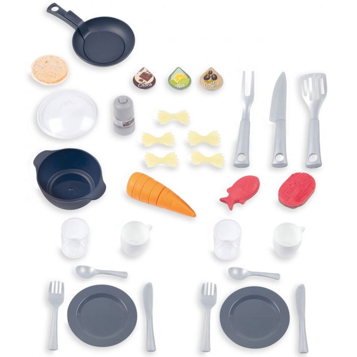 Bucatarie Smoby Tefal Evolutive albastru cu accesorii [6]
