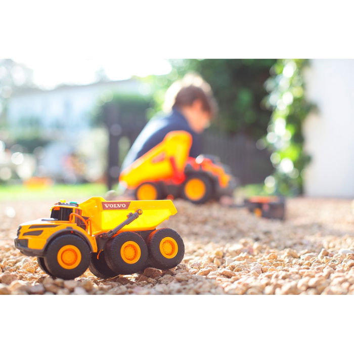 Camion basculant Dickie Toys Volvo Articulated Hauler 23 cm cu lumini si sunete [9]