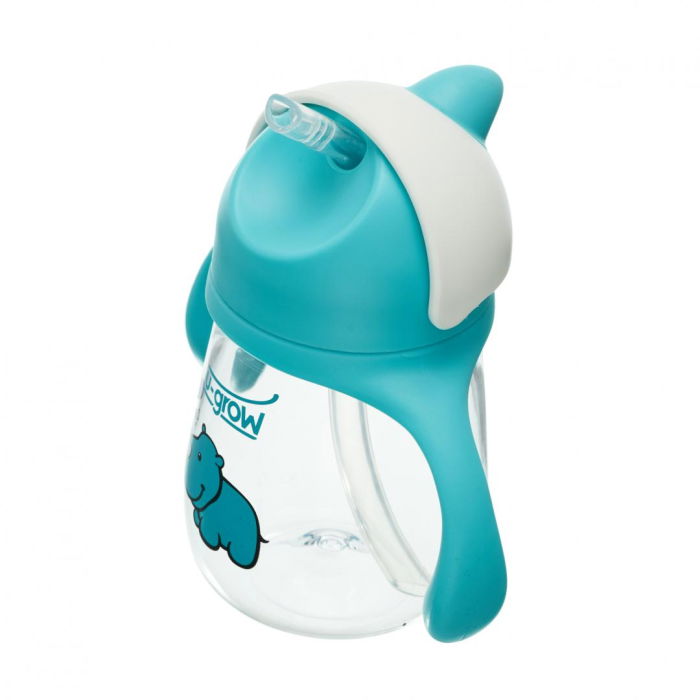 Cana cu pai din tritan 260 ml UNC03-SIP260,  U-Grow [2]