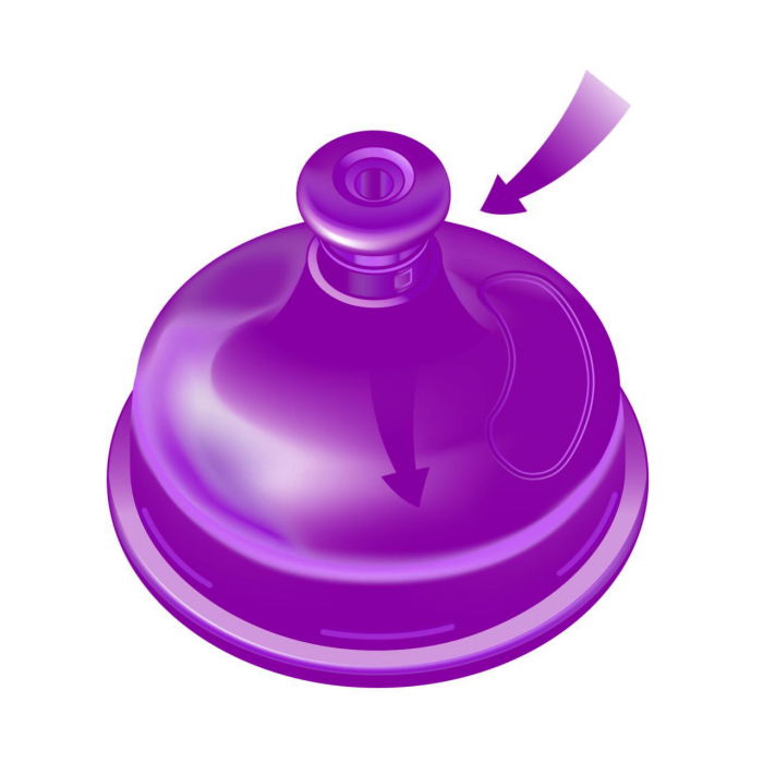 Cana de baut Kids Cup Boy, adaptor de baut antipicurare push-pull, clip de prindere, 330 ml, de la 18 luni, nip 35051 [5]