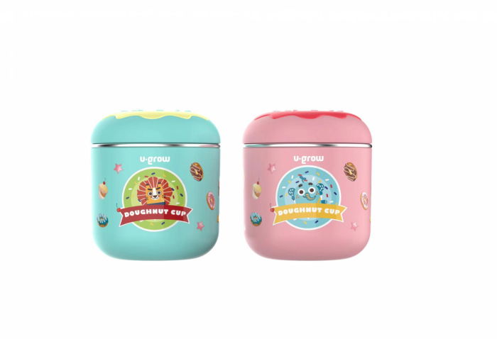 Cana termos cu capac, blue, 300 ml ,U-Grow [2]