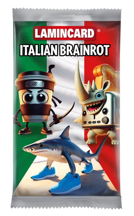 Carti de joc Italian Brainrot Lamincard set 5 buc [1]