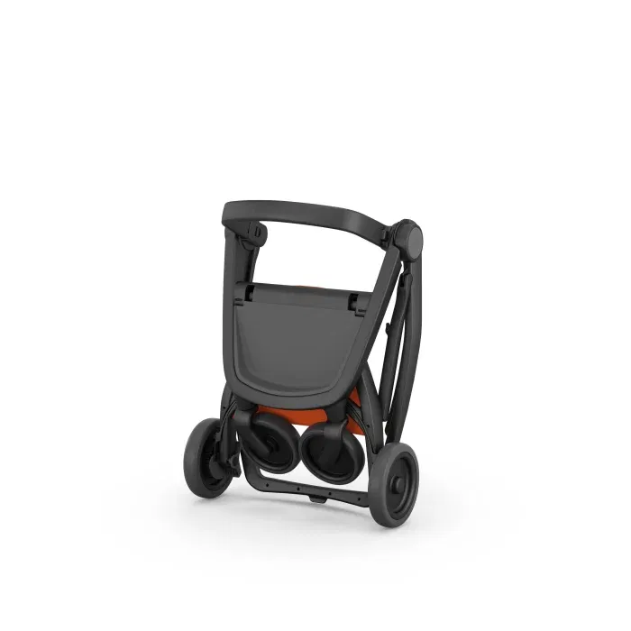 Carucior 2 in 1, Greentom, 100% Ecologic, Black Orange [5]