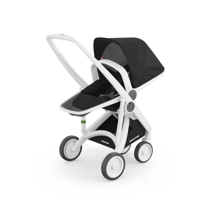 Carucior 2 In 1, Greentom, 100% Ecologic, Negru [3]