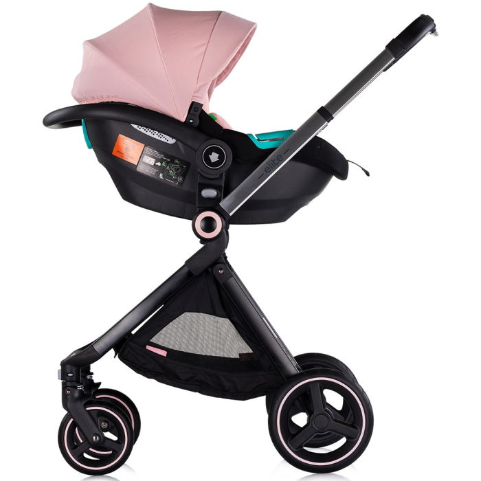 Carucior Chipolino Elite 3 in 1 pink marshmallow [14]