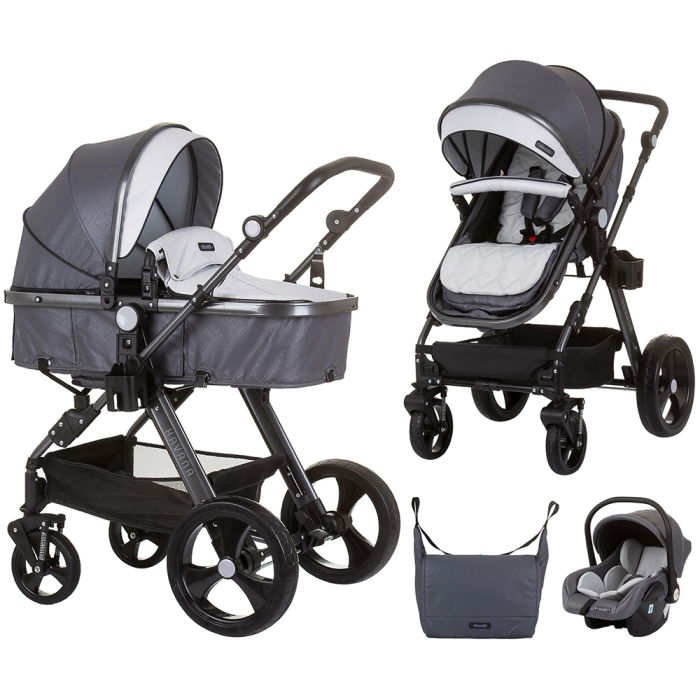 Carucior Chipolino Havana 3 in 1 silver grey [1]