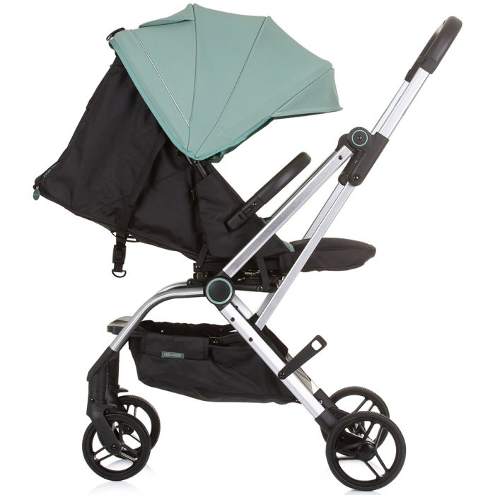 Carucior Chipolino Twister pastel green cu sezut rotativ [5]