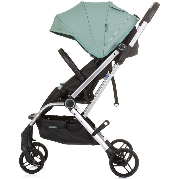 Carucior Chipolino Twister pastel green cu sezut rotativ [2]