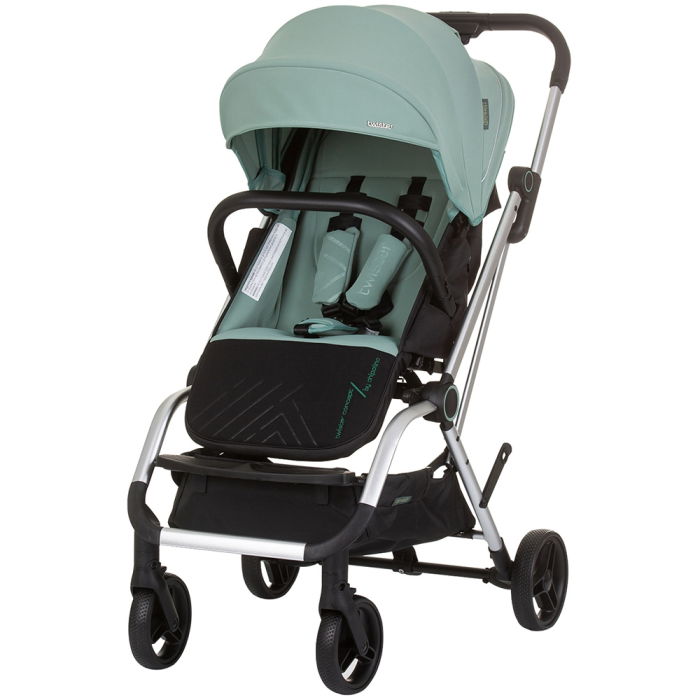 Carucior Chipolino Twister pastel green cu sezut rotativ [1]