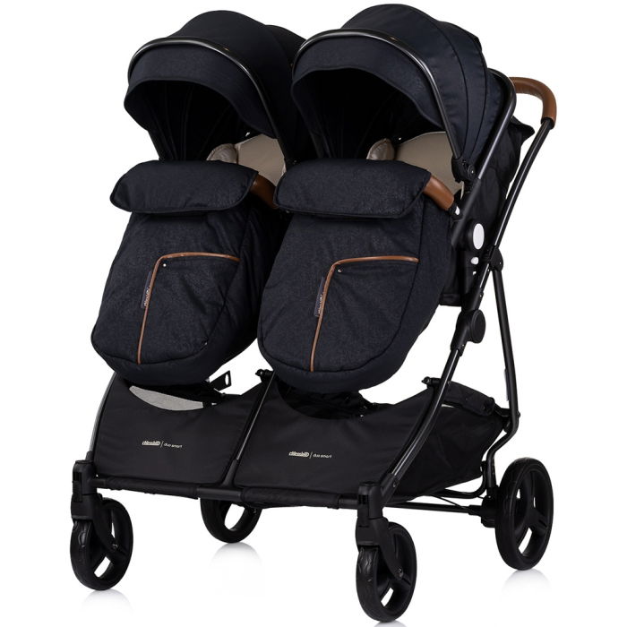 Carucior gemeni Chipolino Duo Smart 2 in 1 blackberry [6]