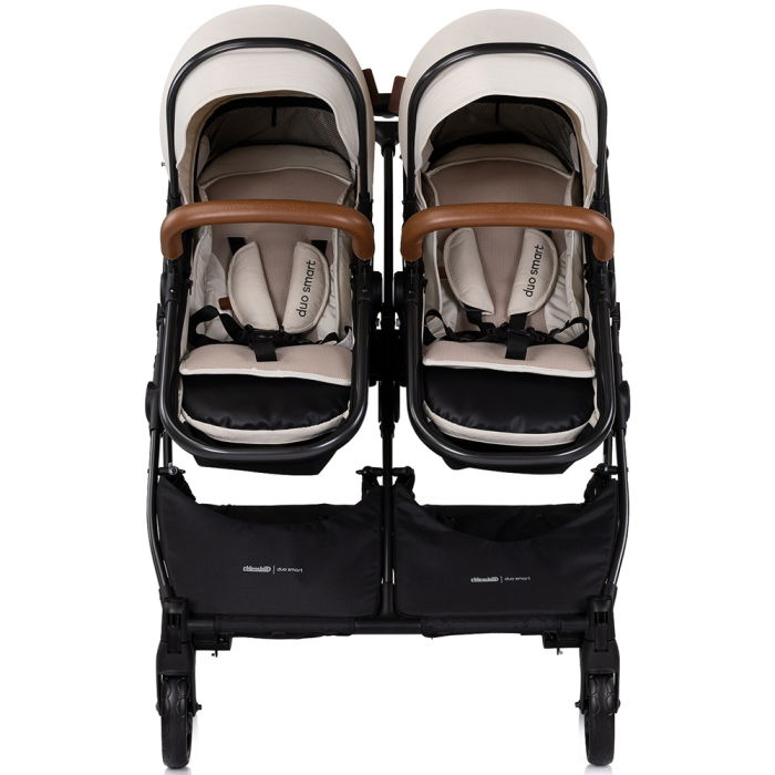 Carucior gemeni Chipolino Duo Smart 3 in 1 biscotta [9]