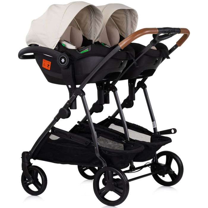 Carucior gemeni Chipolino Duo Smart 3 in 1 biscotta [11]