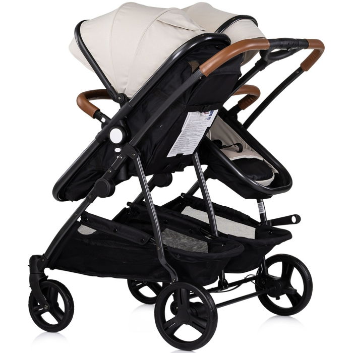 Carucior gemeni Chipolino Duo Smart 3 in 1 biscotta [4]