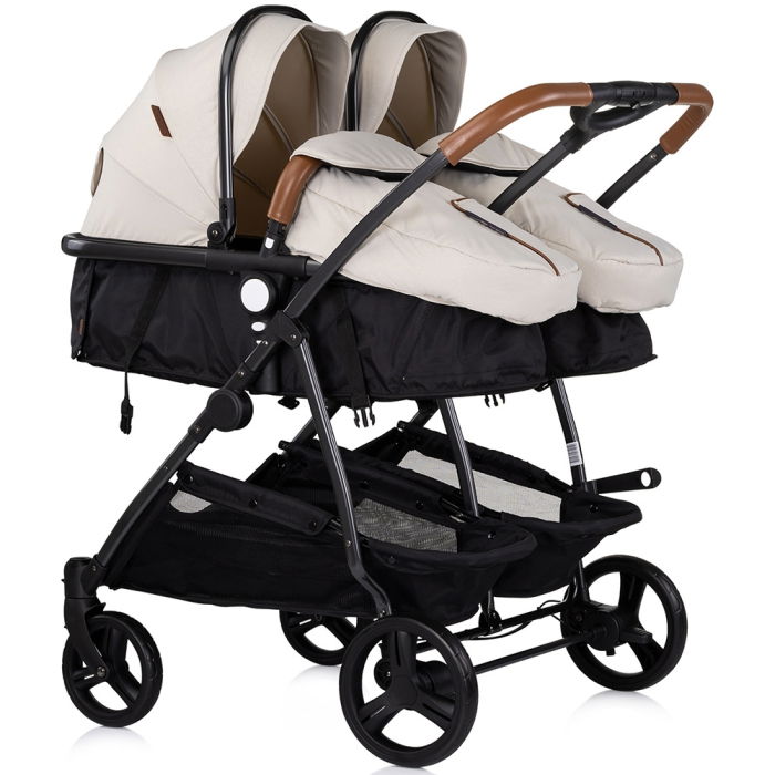 Carucior gemeni Chipolino Duo Smart 3 in 1 biscotta [2]
