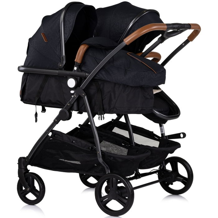 Carucior gemeni Chipolino Duo Smart 3 in 1 blackberry [3]