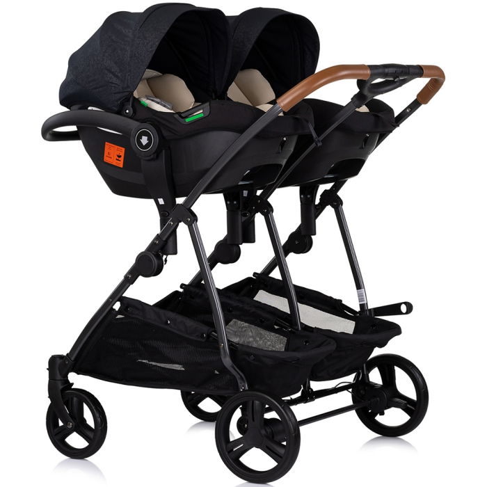 Carucior gemeni Chipolino Duo Smart 3 in 1 blackberry [11]