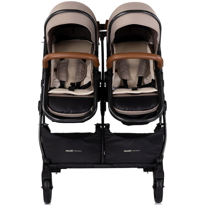 Carucior gemeni Chipolino Duo Smart 3 in 1 tiramisu [9]