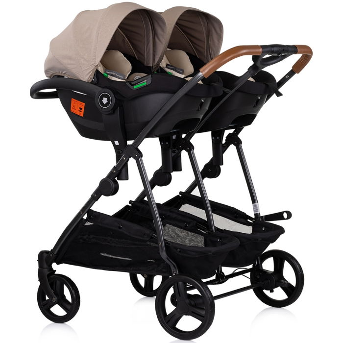 Carucior gemeni Chipolino Duo Smart 3 in 1 tiramisu [11]