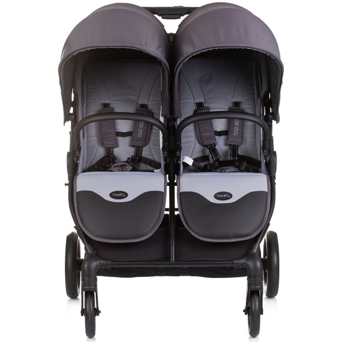 Carucior gemeni Chipolino Top Stars anthracite [3]
