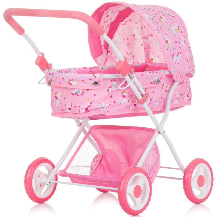 Carucior pentru papusi Chipolino Dora unicorn [2]