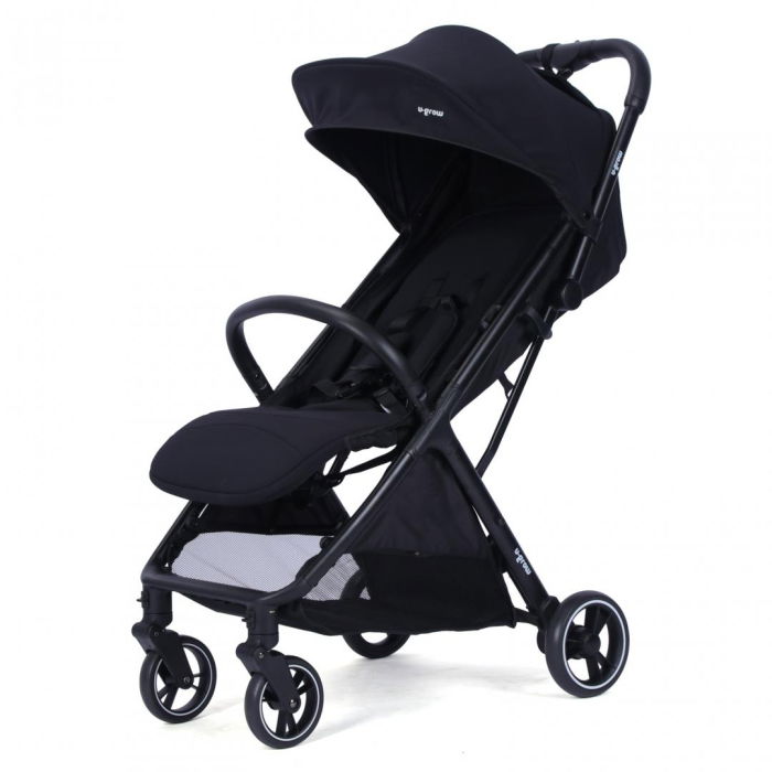 Carucior sport U-Grow autofold, 0-48 luni, negru [2]