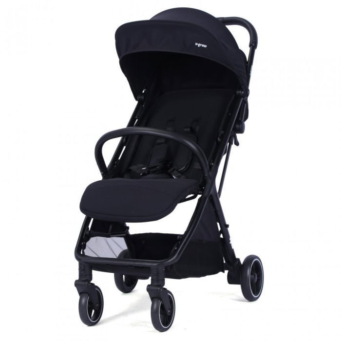 Carucior sport U-Grow autofold, 0-48 luni, negru [1]