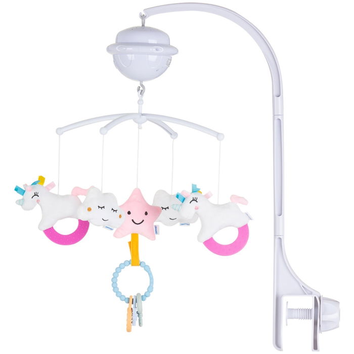 Carusel muzical pentru patut cu proiector Chipolino Unicorn [1]