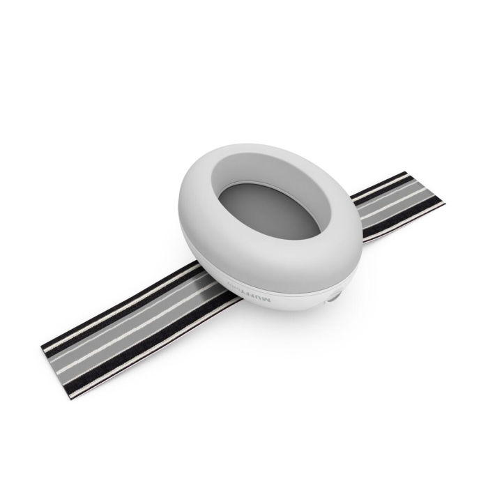 Casti antifonice pentru bebelusi, ofera protectie auditiva, SNR 23, negru, ALPINE Muffy Baby Black ALP25613 [3]