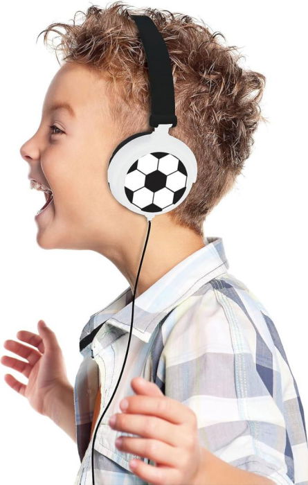 CASTI PLIABILE CU DESIGN DE FOTBAL [2]