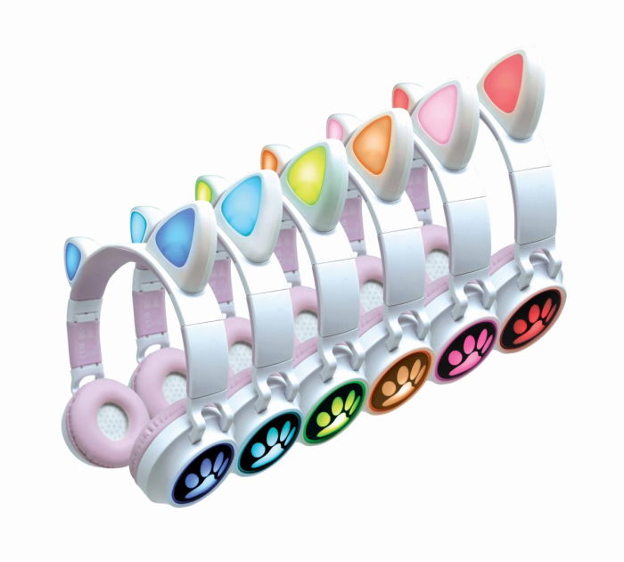 CASTI WIRELESS CU URECHI DE PISICA SI LUMINI, LEXIBOOK [6]