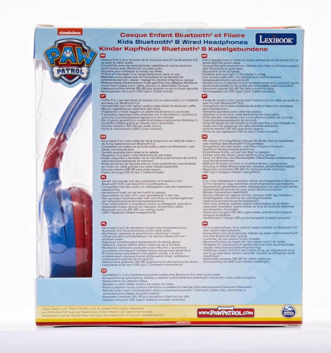 CASTI WIRELESS PLIABILE, PAW PATROL [5]