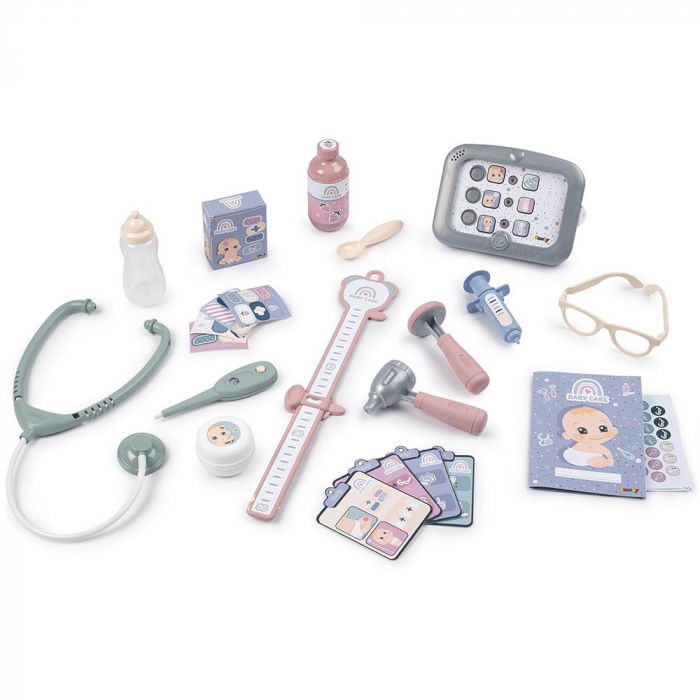 Centru de ingrijire medical pentru papusi, fetite 3 ani+,  cu accesorii, Smoby Baby - Joc de rol [3]
