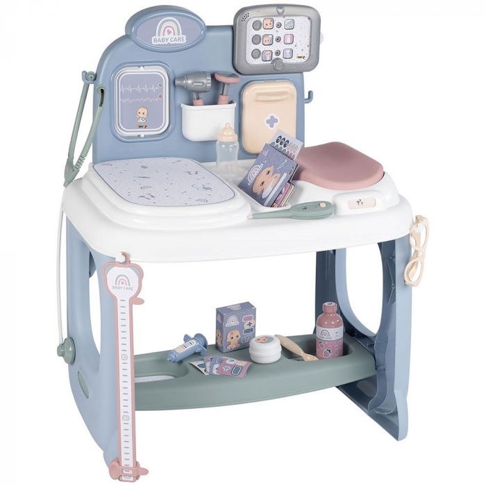Centru de ingrijire medical pentru papusi, fetite 3 ani+,  cu accesorii, Smoby Baby - Joc de rol [1]