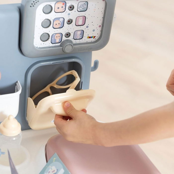 Centru de ingrijire medical pentru papusi, fetite 3 ani+,  cu accesorii, Smoby Baby - Joc de rol [7]