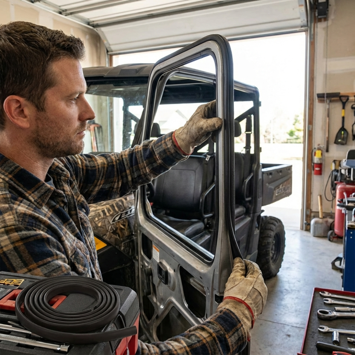 Cheder auto, uz universal, din spuma de cauciuc, multicolor, acopera muchie de 1.1 cm, 2m [4]