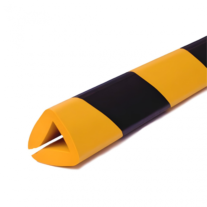 Cheder cauciuc, uz universal, negru-galben, 90cm [1]