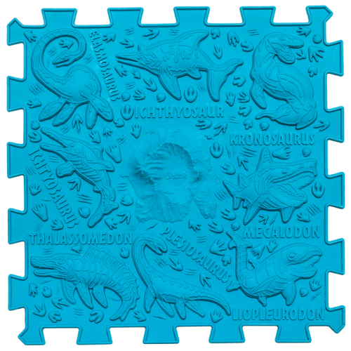 Covoraș de masaj Ortek Dinozauri Puzzle-uri 12 elemente [8]
