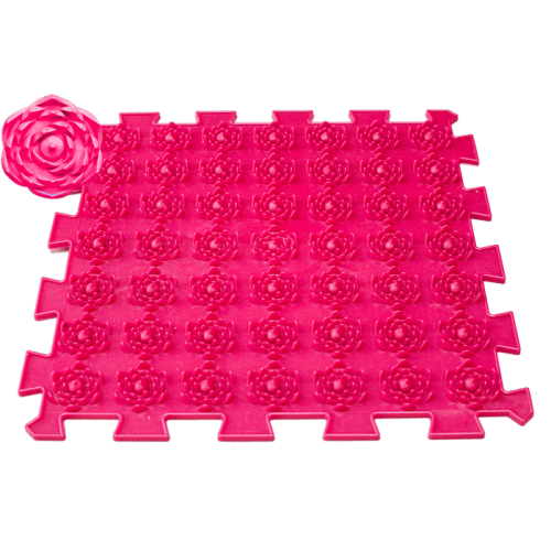 Covoraș ortopedic pentru masaj Puzzle "Mix" 24 elemente [10]