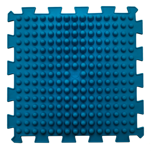 Covoraș ortopedic pentru masaj Puzzle "Mix" 9 elemente Albastru [3]